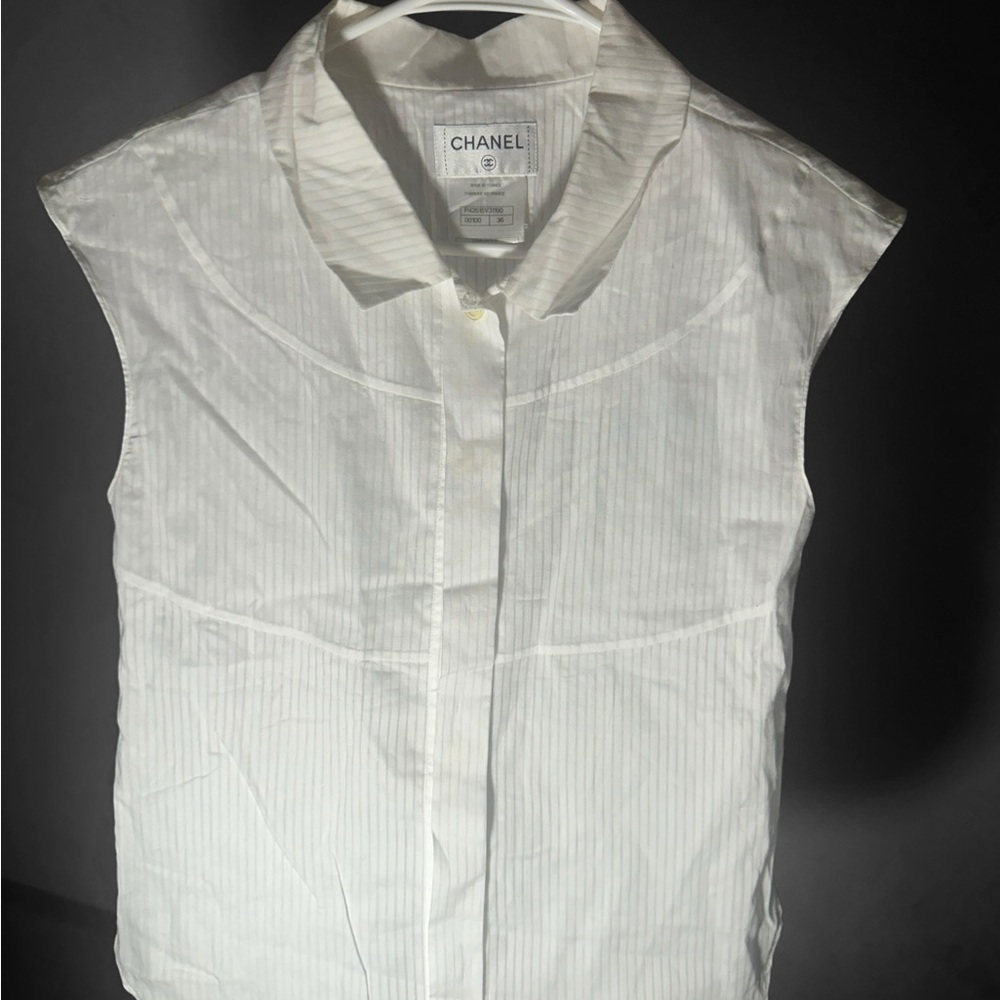 Vintage Chanel Blouse sz small EU36/US4